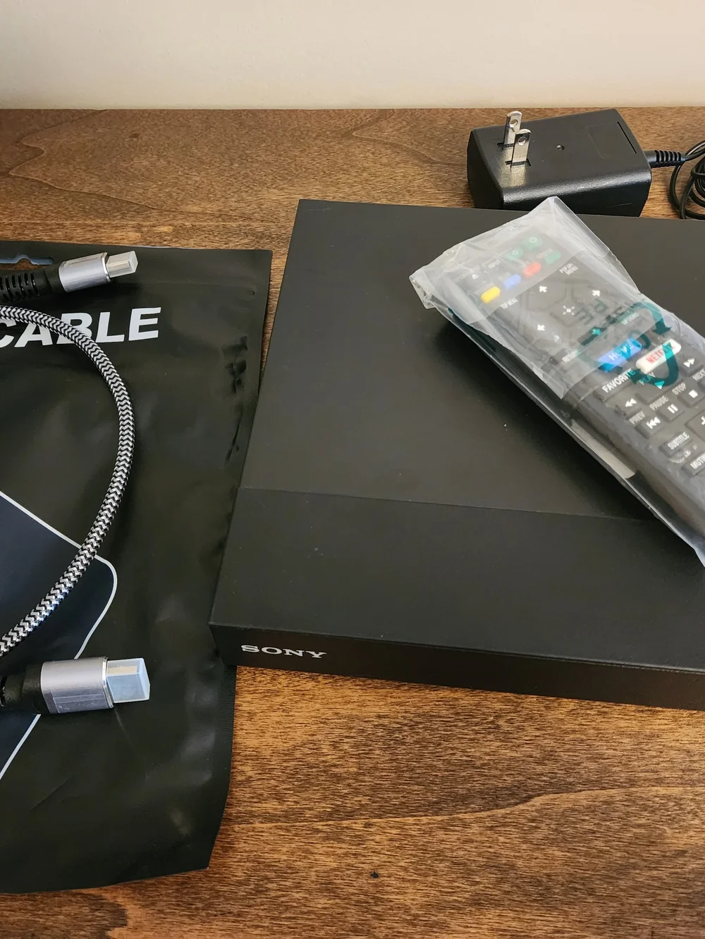 Sony Blu-ray/DVD Player with Remote - Black